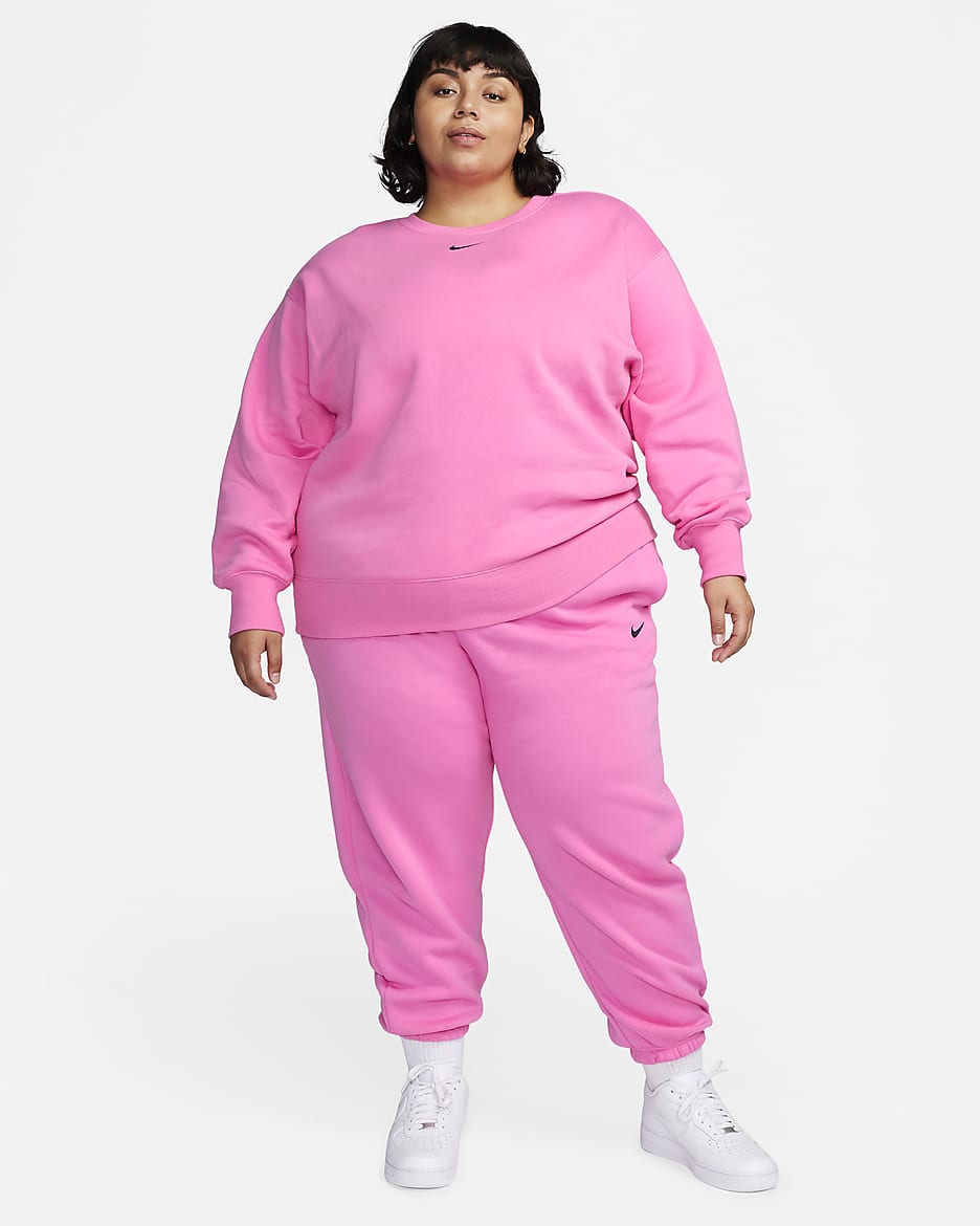 Plus size pink sweatpants sale